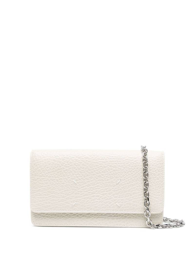 Maison Margiela Four Stitches wallet-on-chain - Neutrals von Maison Margiela