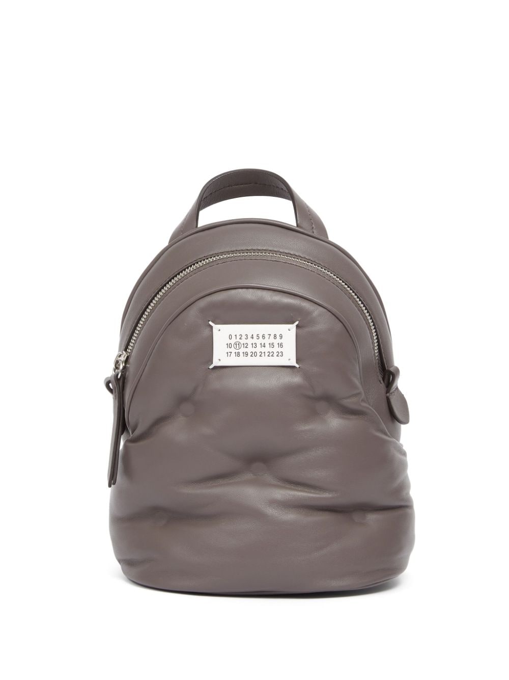 Maison Margiela Glam Slam leather backpack - Grey von Maison Margiela