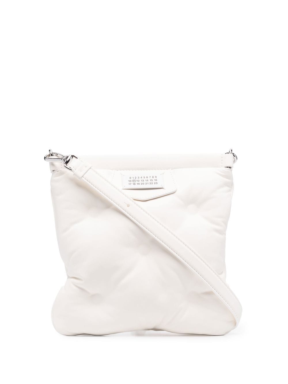 Maison Margiela Glam Slam quilted crossbody bag - White von Maison Margiela