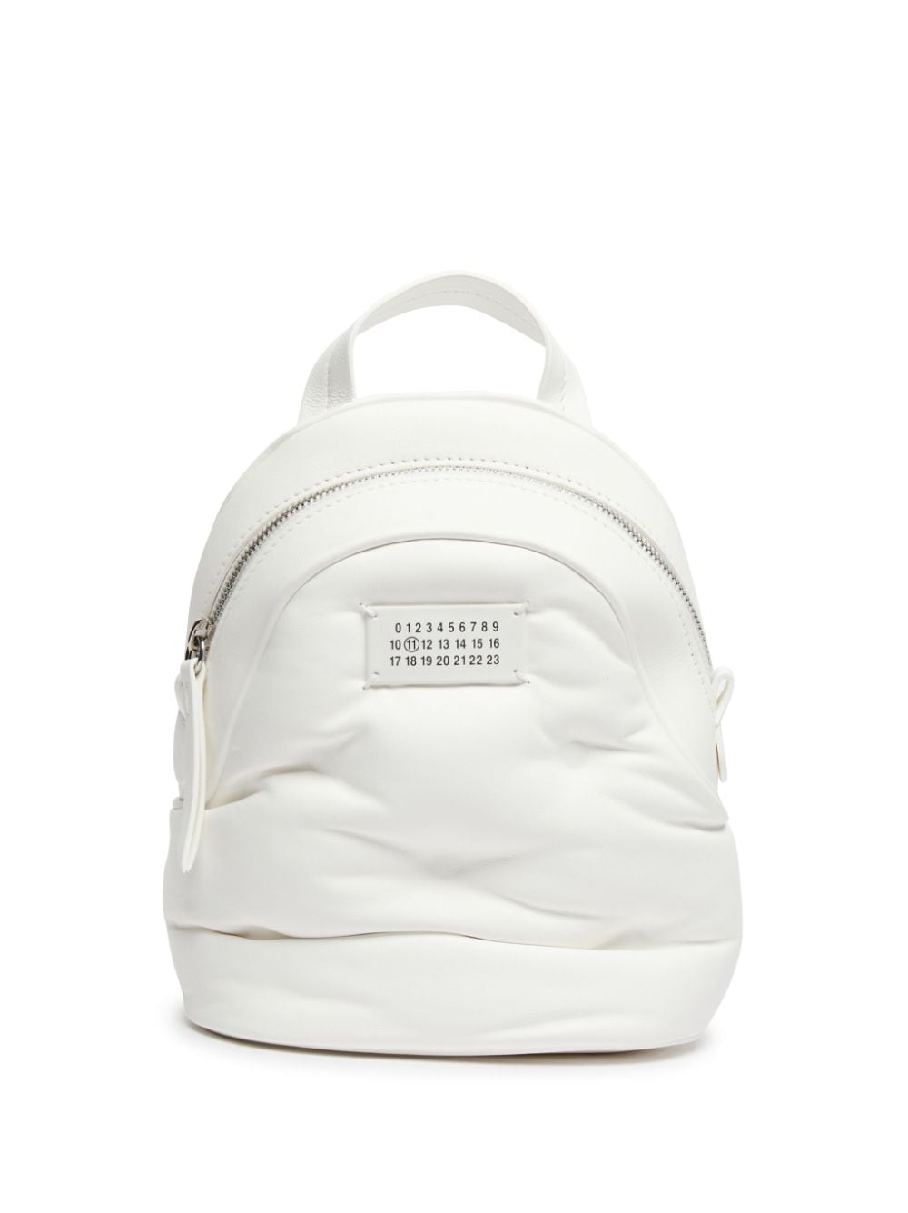 Maison Margiela Glam Slam quilted backpack - White von Maison Margiela