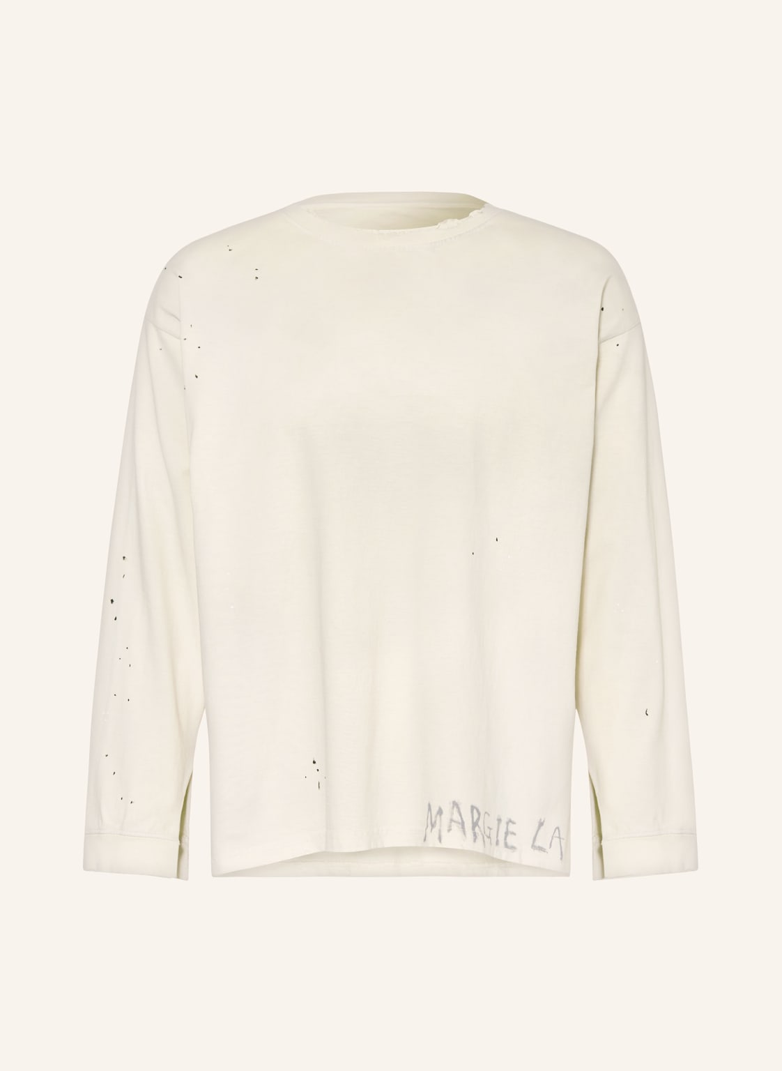 Maison Margiela Longsleeve weiss von Maison Margiela