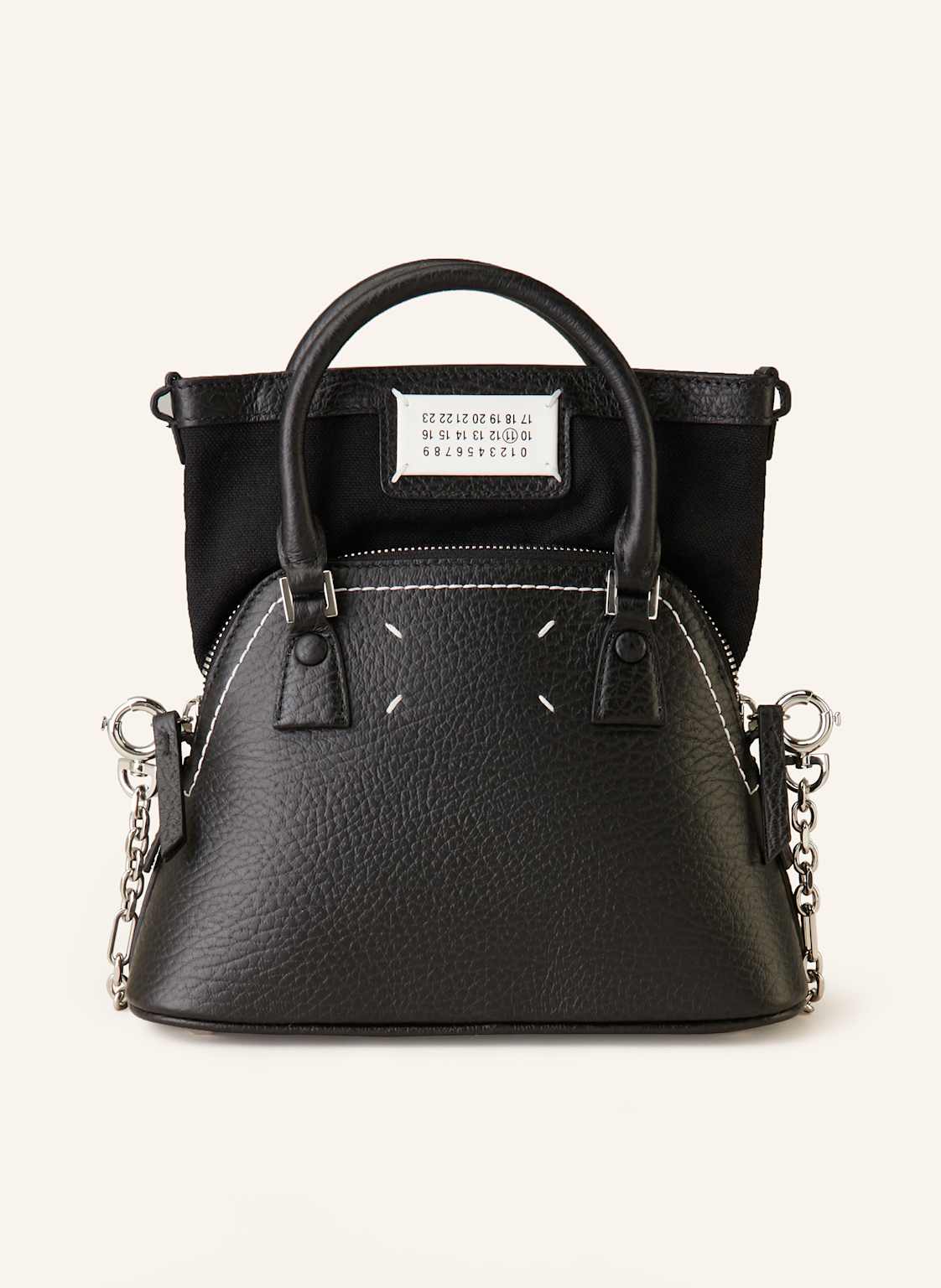 Maison Margiela Micro Bag 5ac Classique schwarz von Maison Margiela