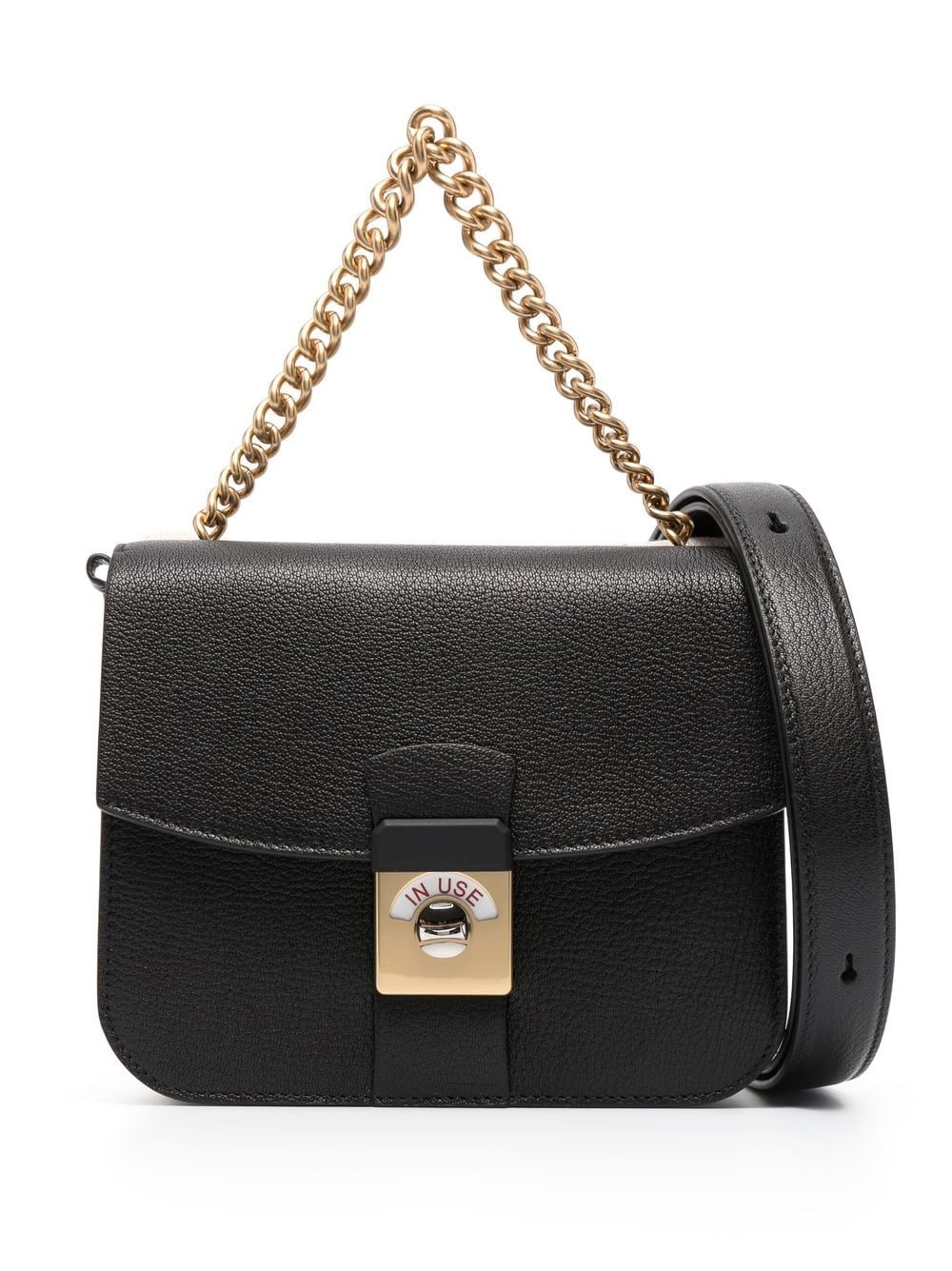 Maison Margiela New Lock leather shoulder bag - Black von Maison Margiela