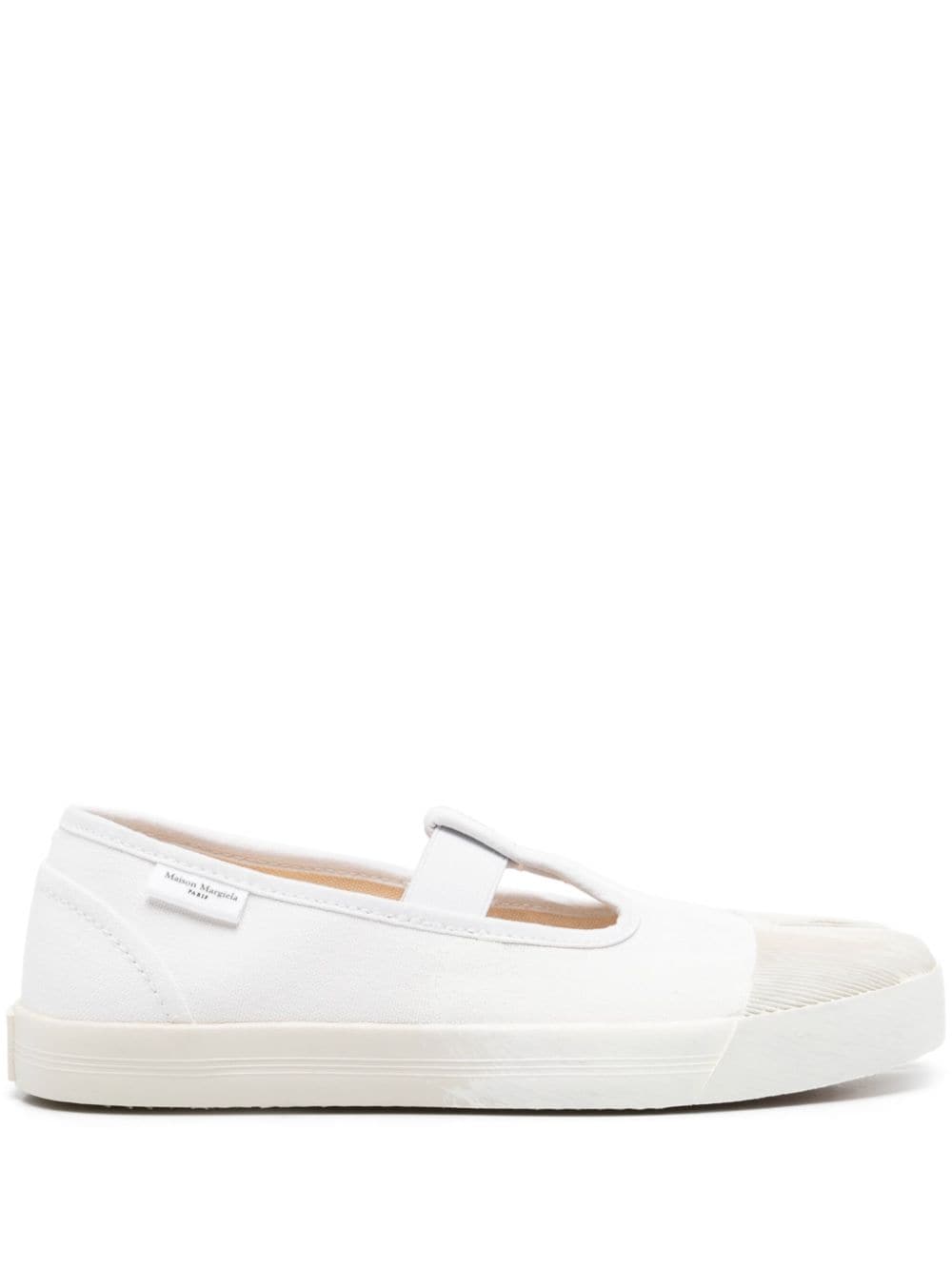 Maison Margiela On The Deck Tabi slip-on sneakers - White von Maison Margiela