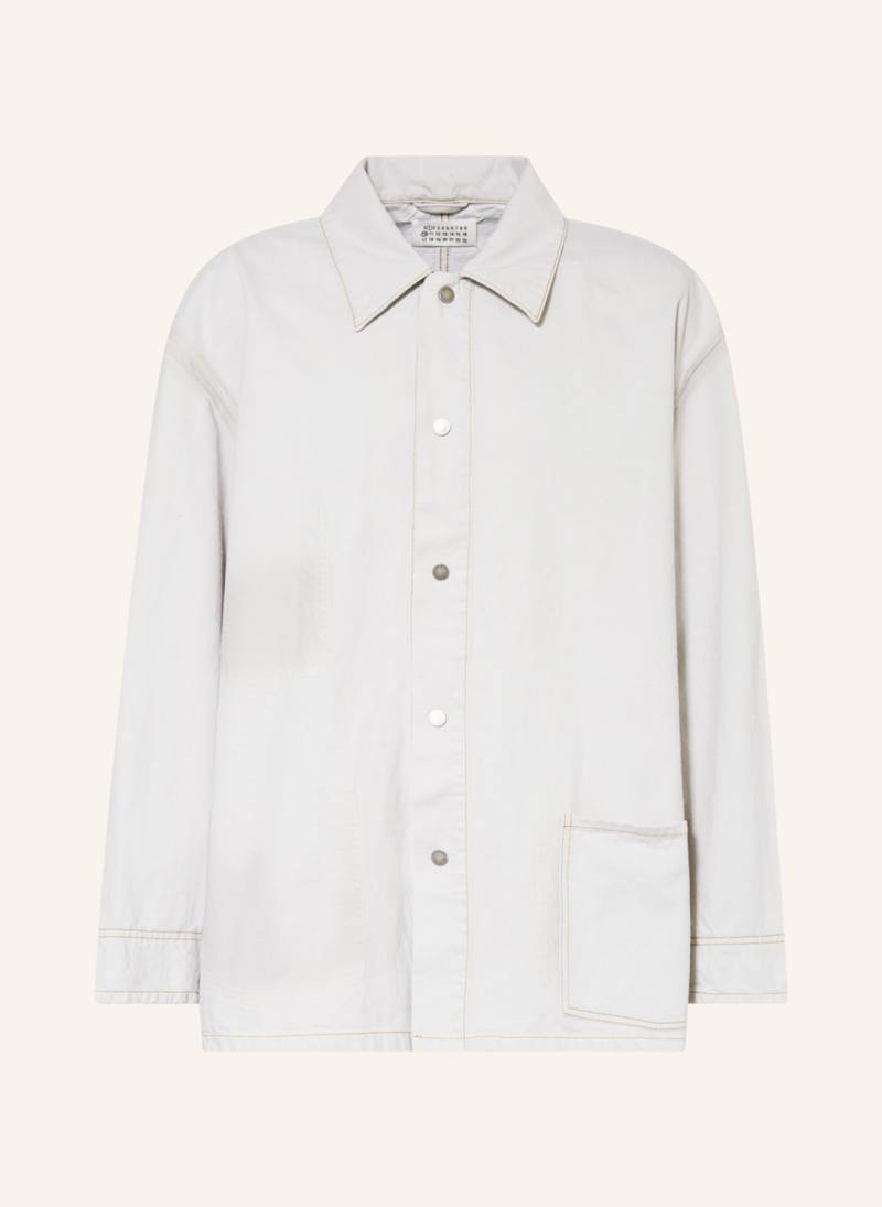 Maison Margiela Oversized-Jeansjacke weiss von Maison Margiela