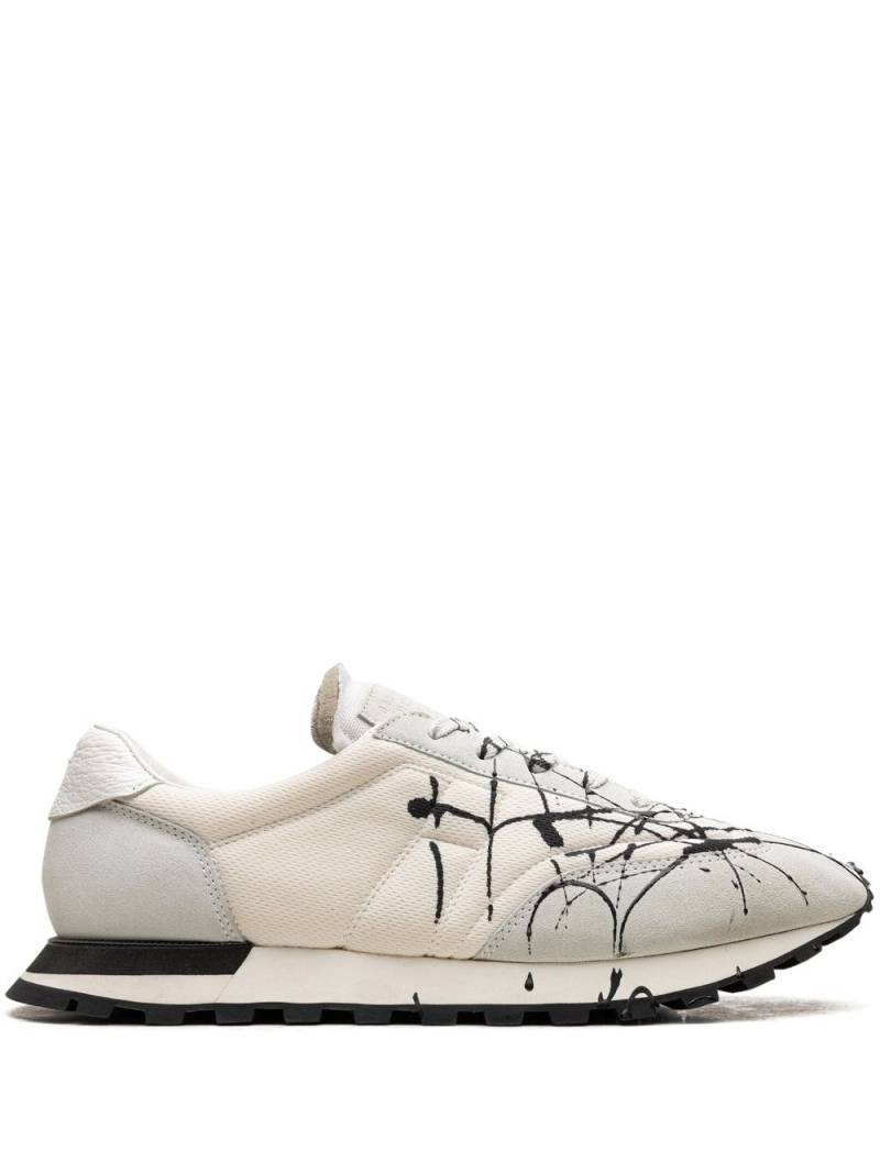 Maison Margiela Panelled Retro Runner "Splatter" sneakers - White von Maison Margiela