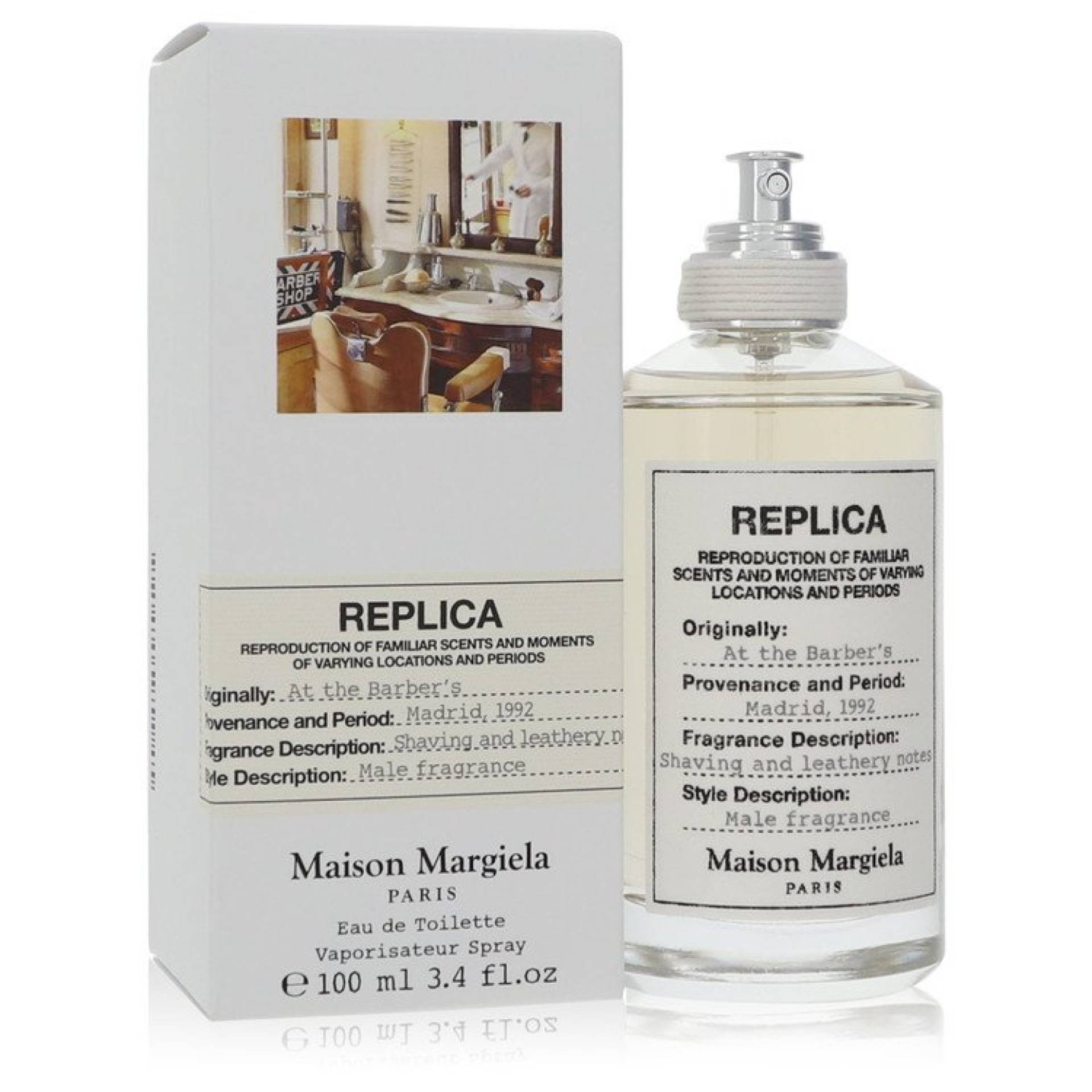 Maison Margiela Replica At The Barber's Eau De Toilette Spray 100 ml von Maison Margiela