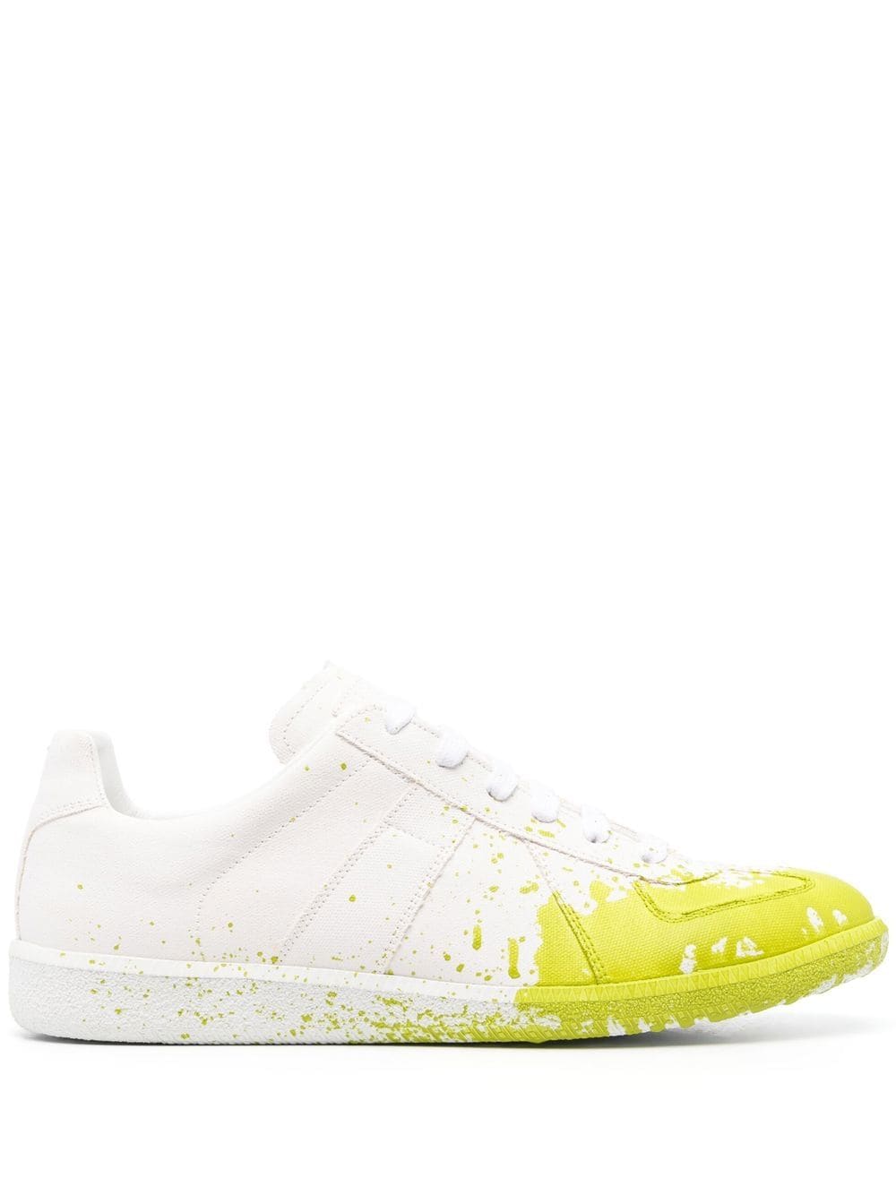 Maison Margiela Replica Paint low-top sneakers - White von Maison Margiela