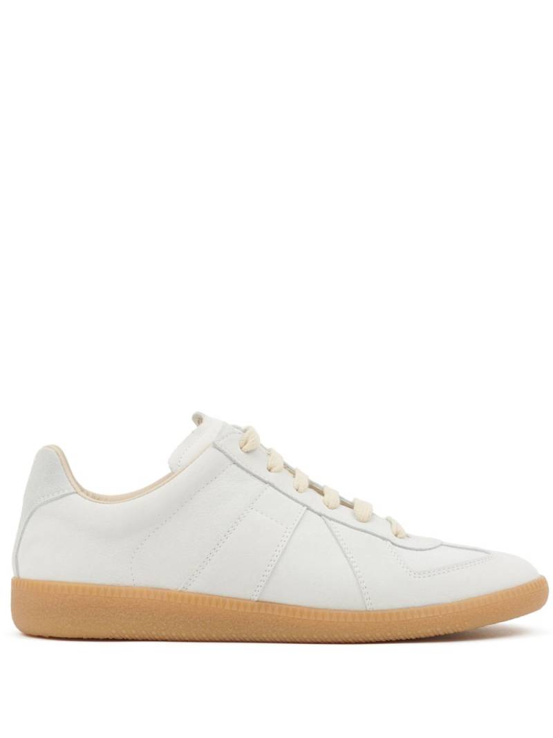 Maison Margiela Replica leather sneakers - Grey von Maison Margiela