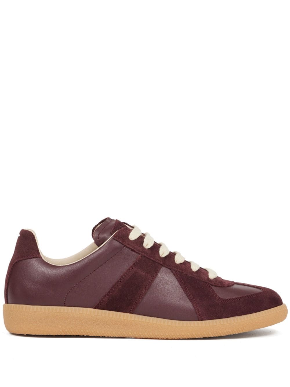 Maison Margiela Replica leather sneakers - Red von Maison Margiela