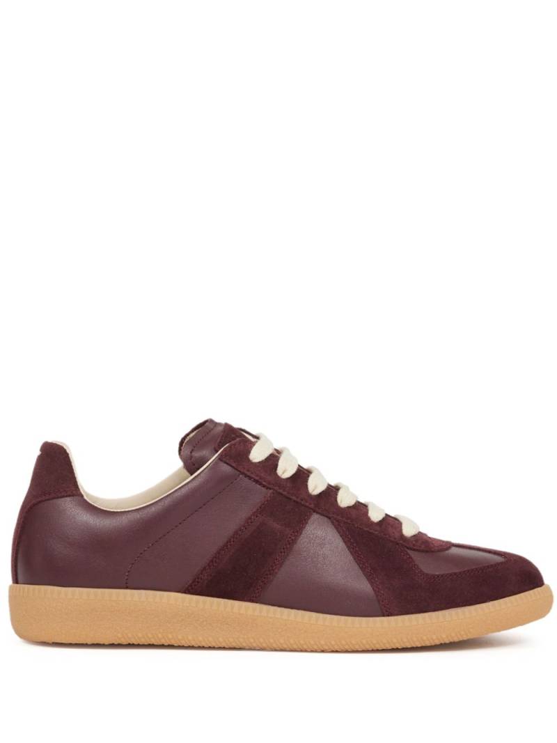 Maison Margiela Replica panelled sneakers - Red von Maison Margiela