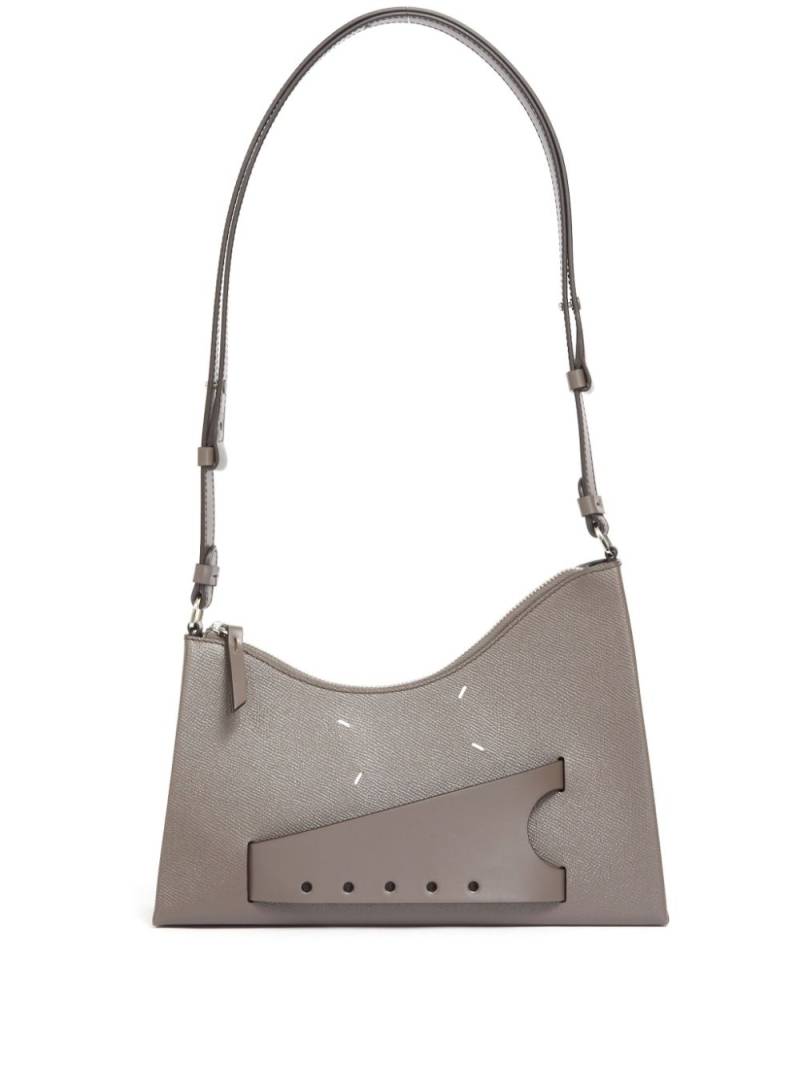 Maison Margiela Snatched Hobo leather bag - Grey von Maison Margiela