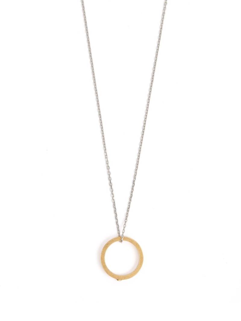 Maison Margiela Star-logo ring pendant necklace - Gold von Maison Margiela