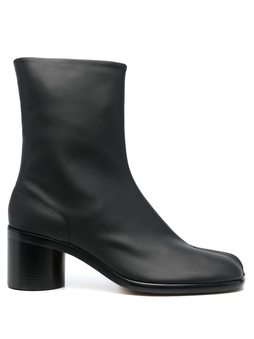 Maison Margiela Tabi 60mm leather ankle boots - Black von Maison Margiela