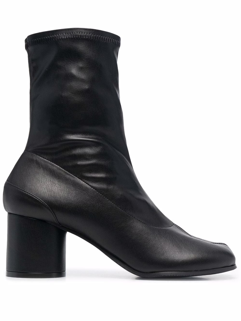 Maison Margiela Tabi 60mm leather sock boots - Black von Maison Margiela