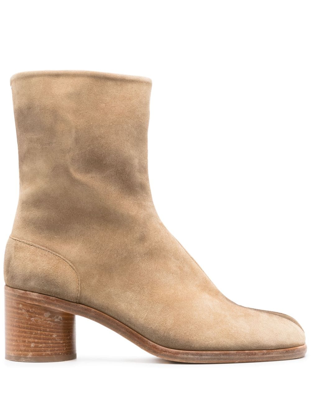 Maison Margiela Tabi 60mm suede ankle boots - Brown von Maison Margiela