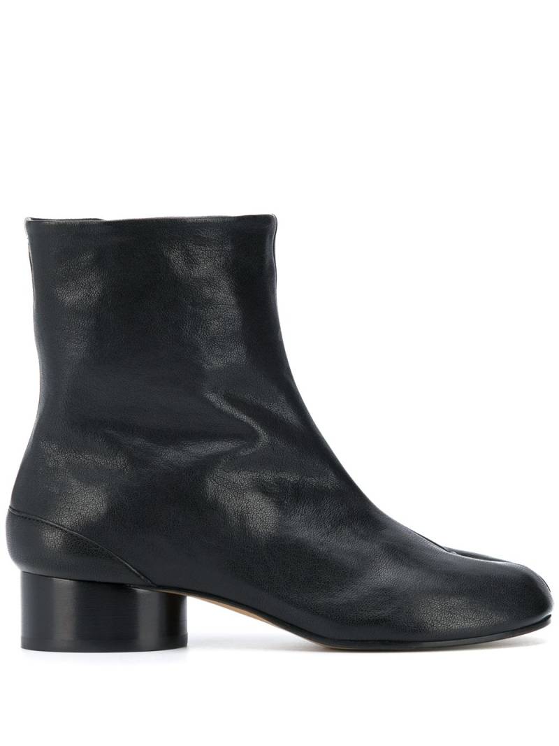 Maison Margiela Tabi 30mm leather ankle boots - Black von Maison Margiela