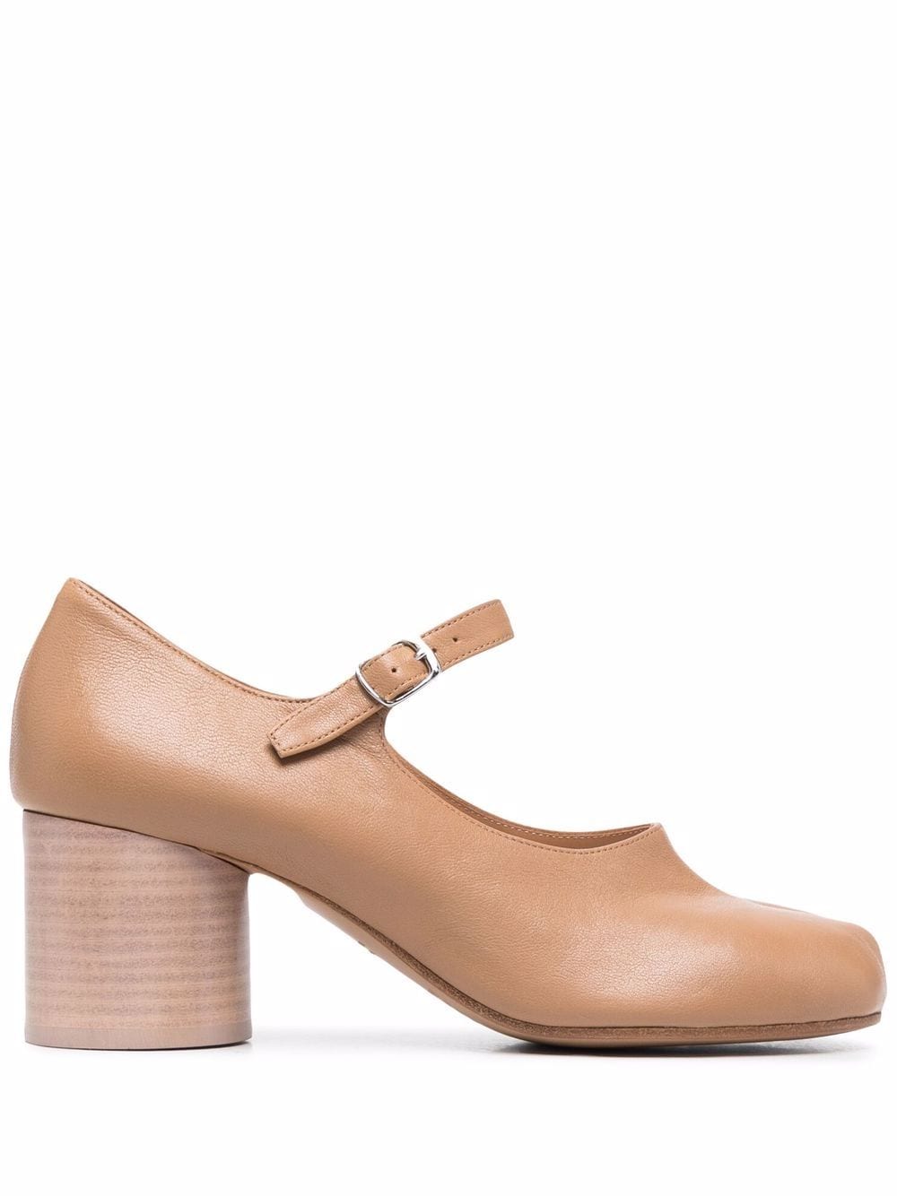 Maison Margiela Tabi 60mm Mary Jane pumps - Brown von Maison Margiela