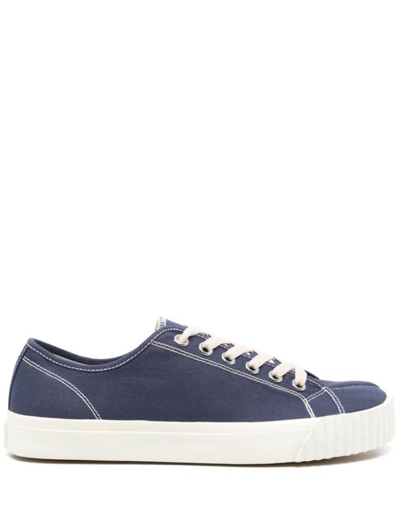 Maison Margiela Tabi canvas sneakers - Blue von Maison Margiela