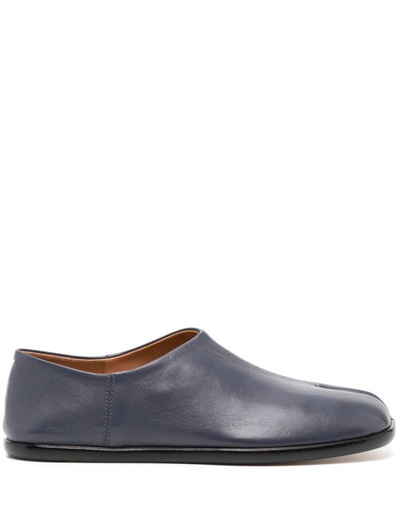 Maison Margiela Tabi leather babouche shoes - Blue von Maison Margiela