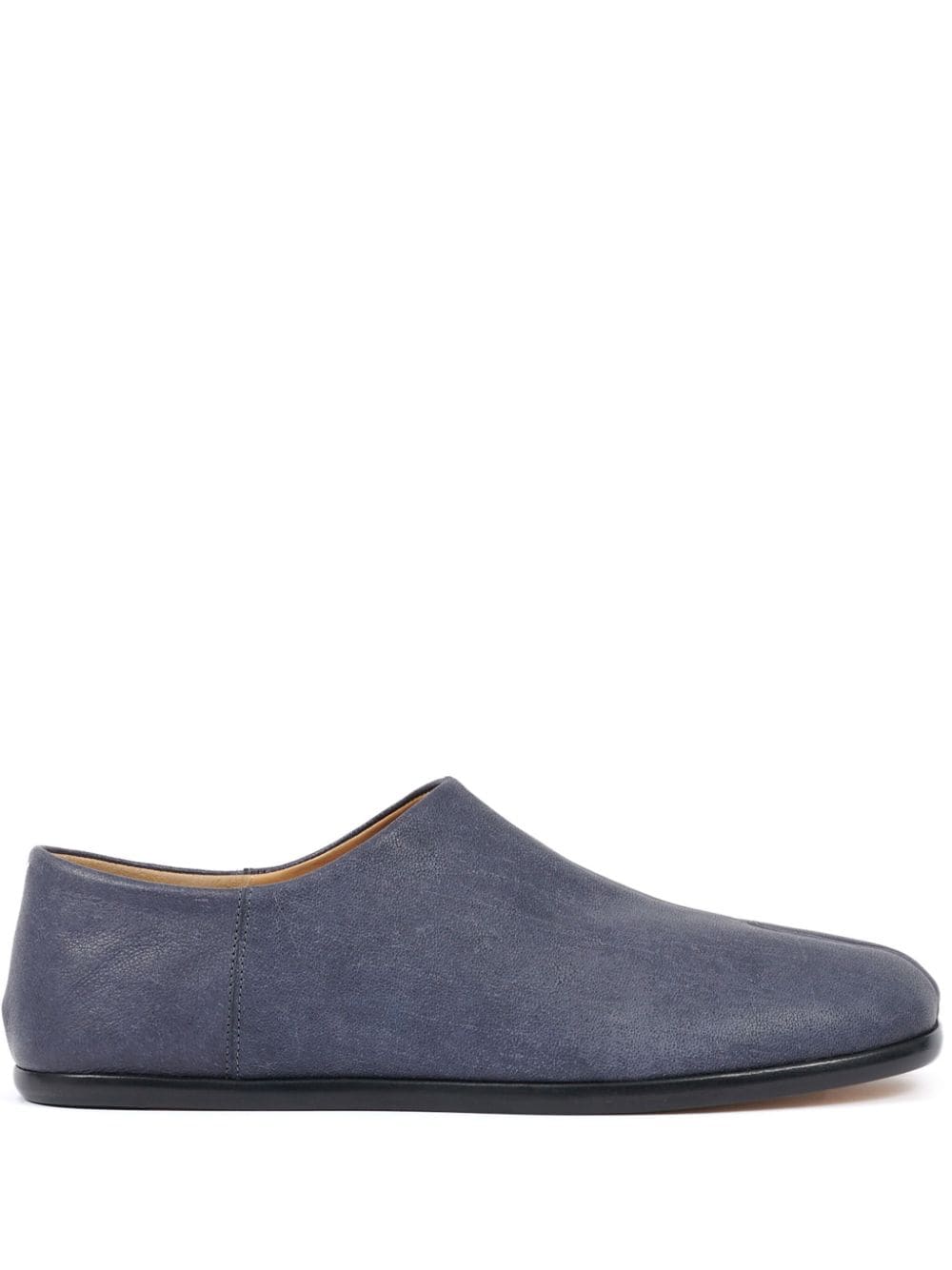 Maison Margiela Tabi leather babouche shoes - Blue von Maison Margiela