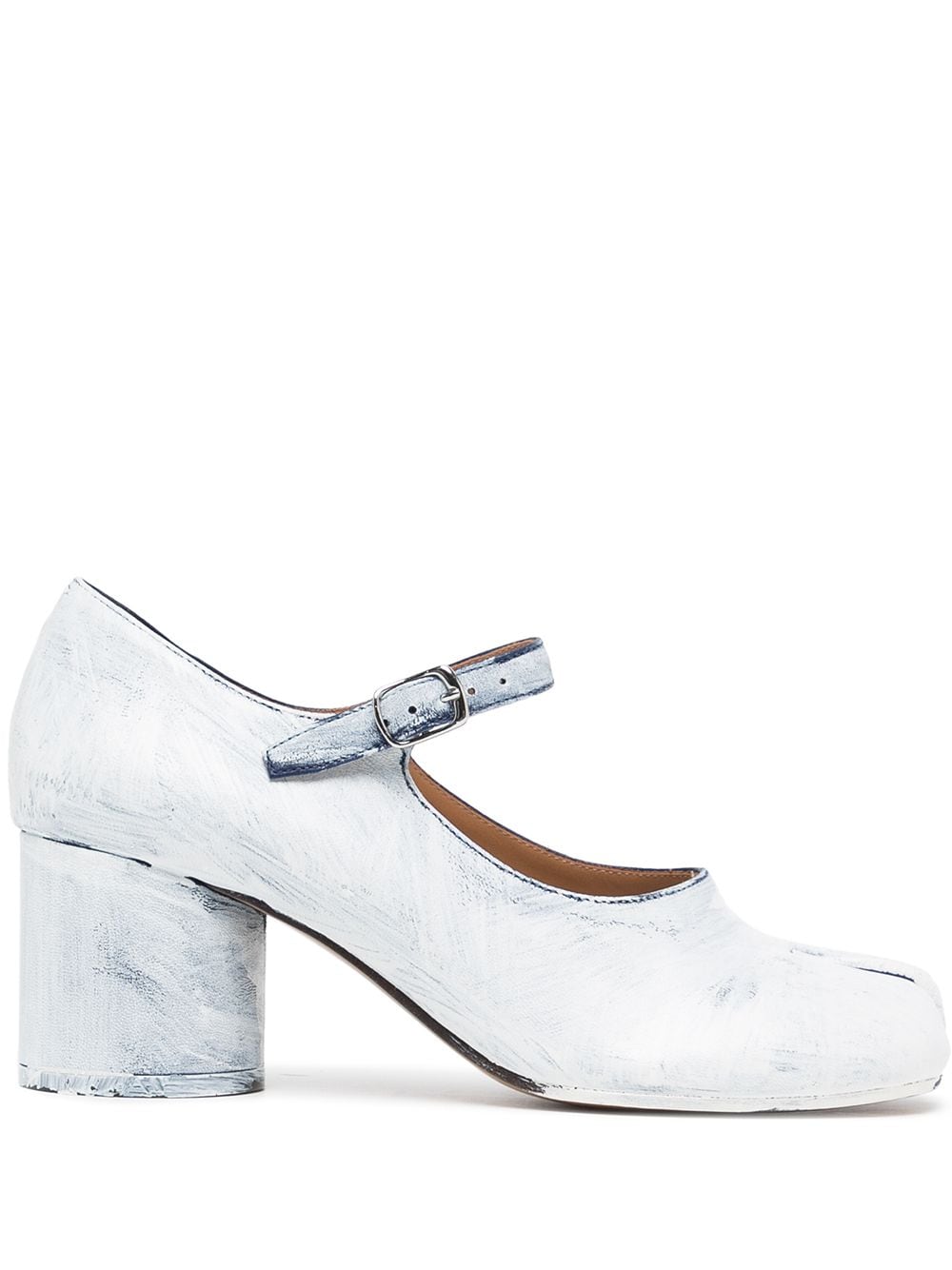 Maison Margiela Tabi 60mm Mary Jane pumps - Blue von Maison Margiela