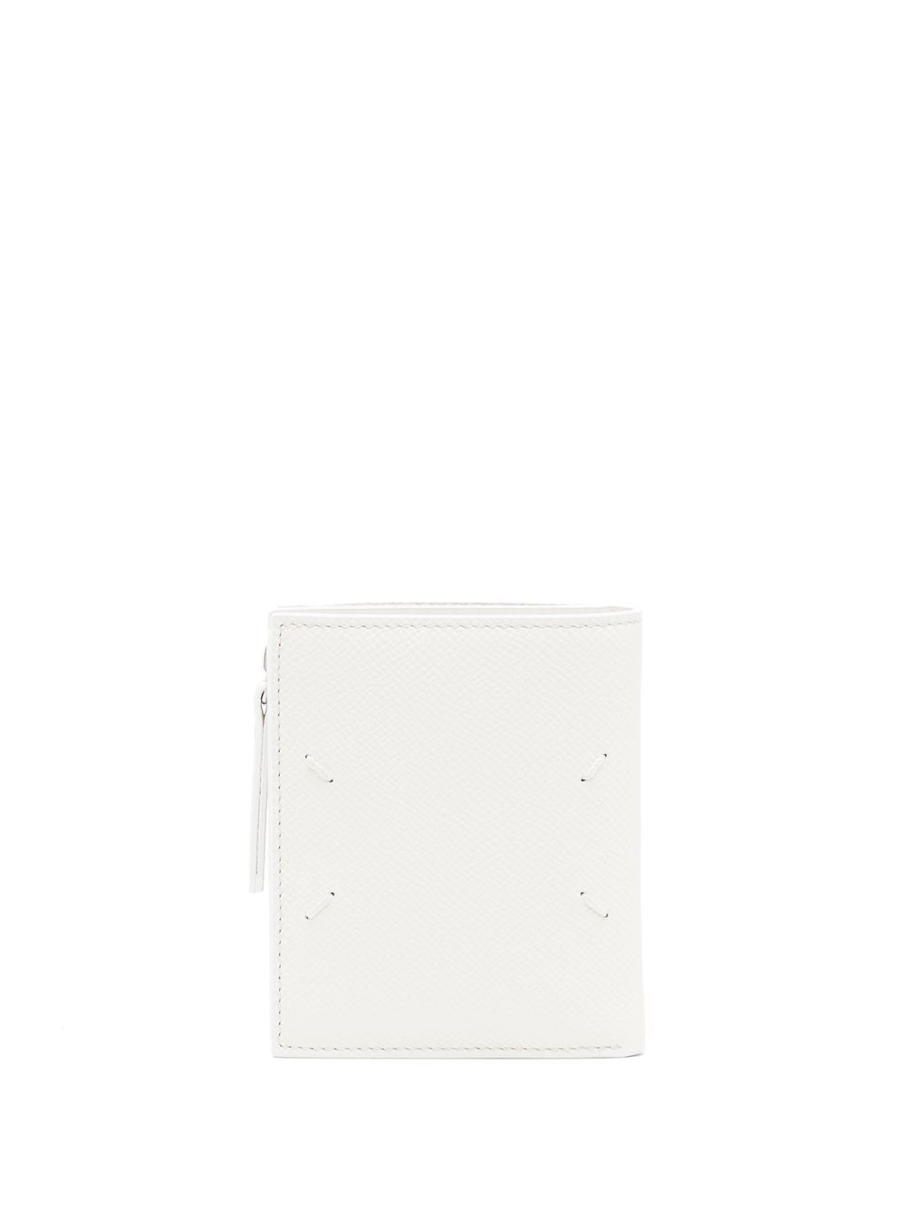 Maison Margiela four-stitch leather wallet - White von Maison Margiela