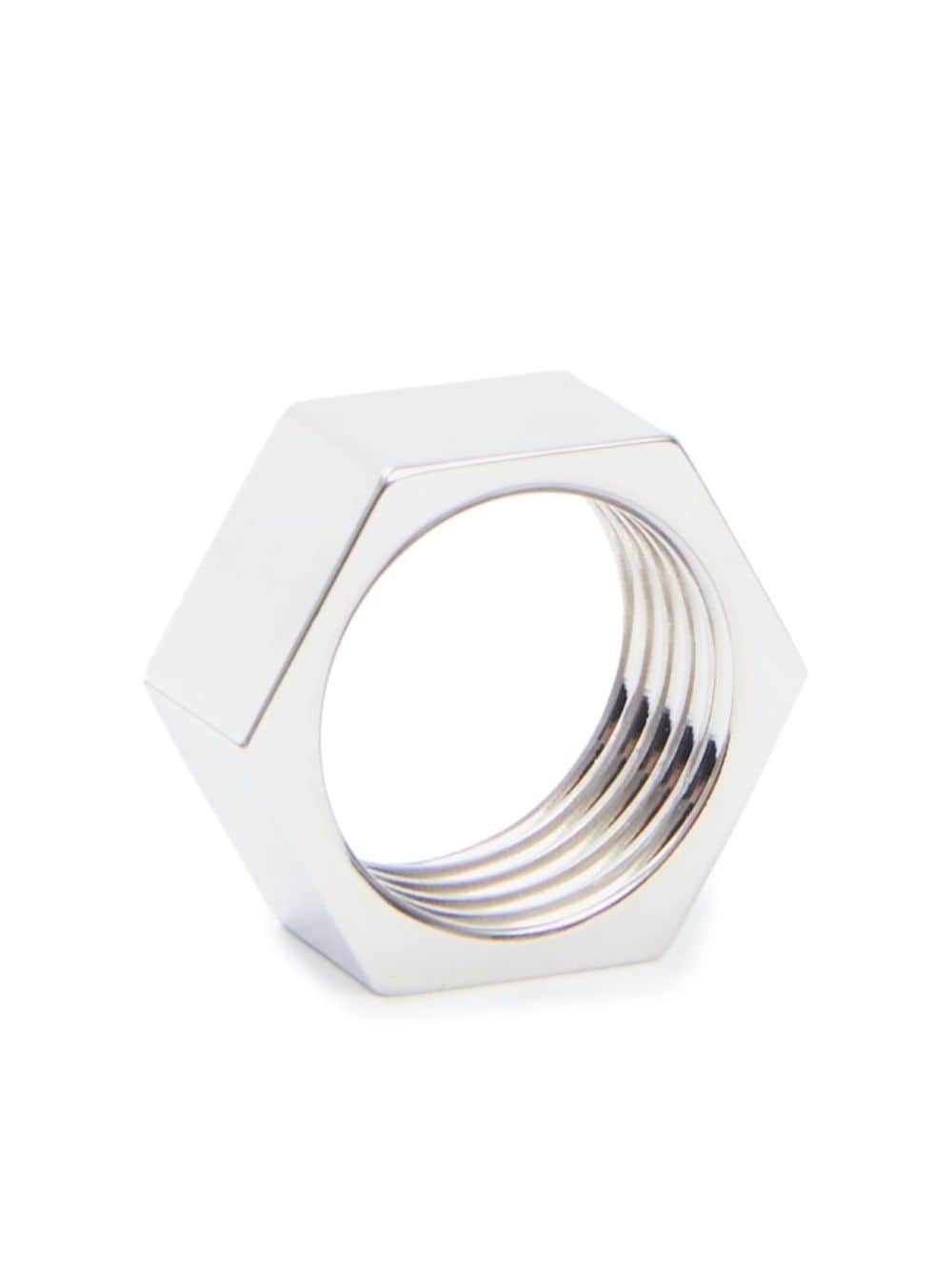 Maison Margiela screw-motif ring - Silver von Maison Margiela