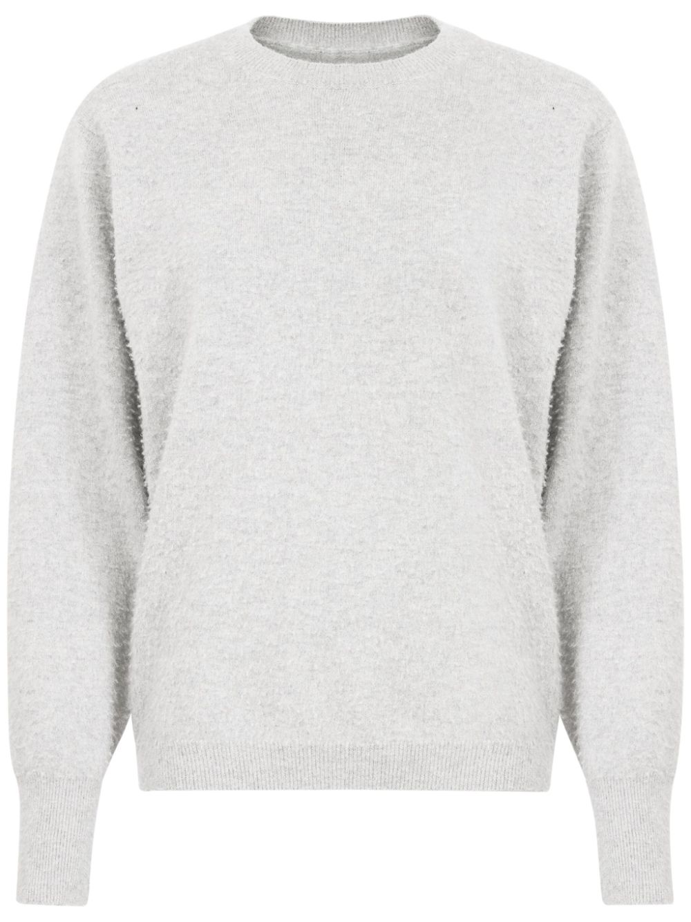 Maison Margiela crew-neck cashmere-cotton jumper - Grey von Maison Margiela