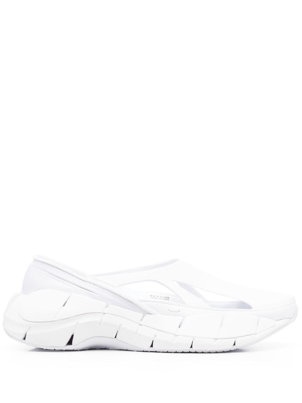 Maison Margiela cut-out ridged sneakers - White von Maison Margiela