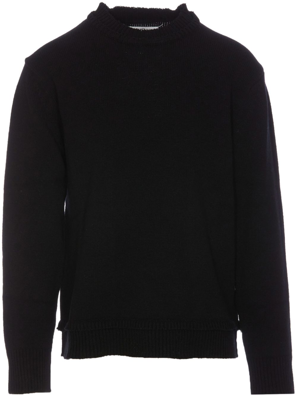 Maison Margiela elbow-patches jumper - Black von Maison Margiela