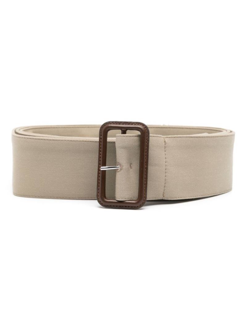 Maison Margiela extra-long bukle belt - Neutrals von Maison Margiela