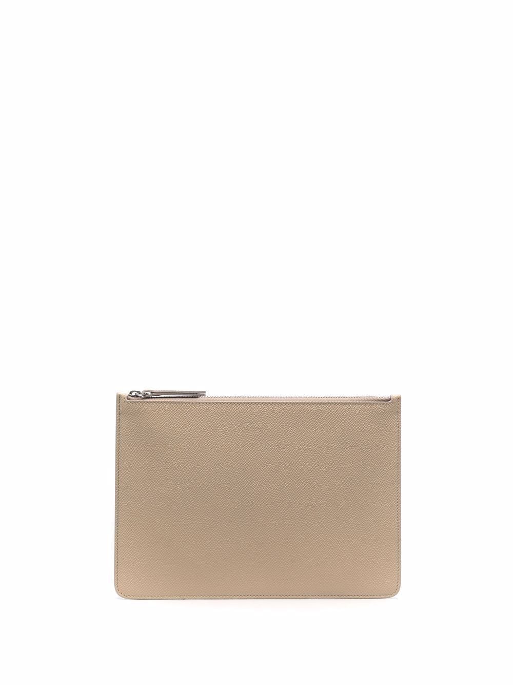 Maison Margiela four-stitch clutch - Neutrals von Maison Margiela