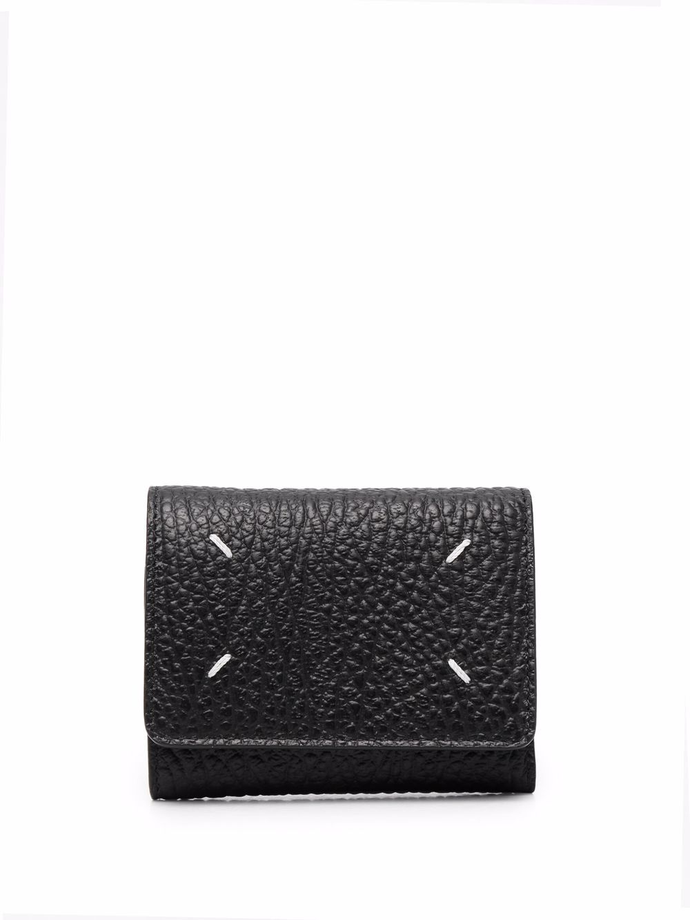 Maison Margiela four-stitch leather wallet - Black von Maison Margiela