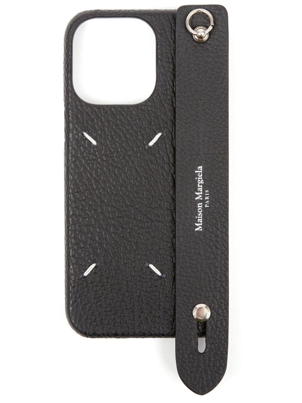 Maison Margiela four-stitch iPhone 14 Pro Max case - Black von Maison Margiela