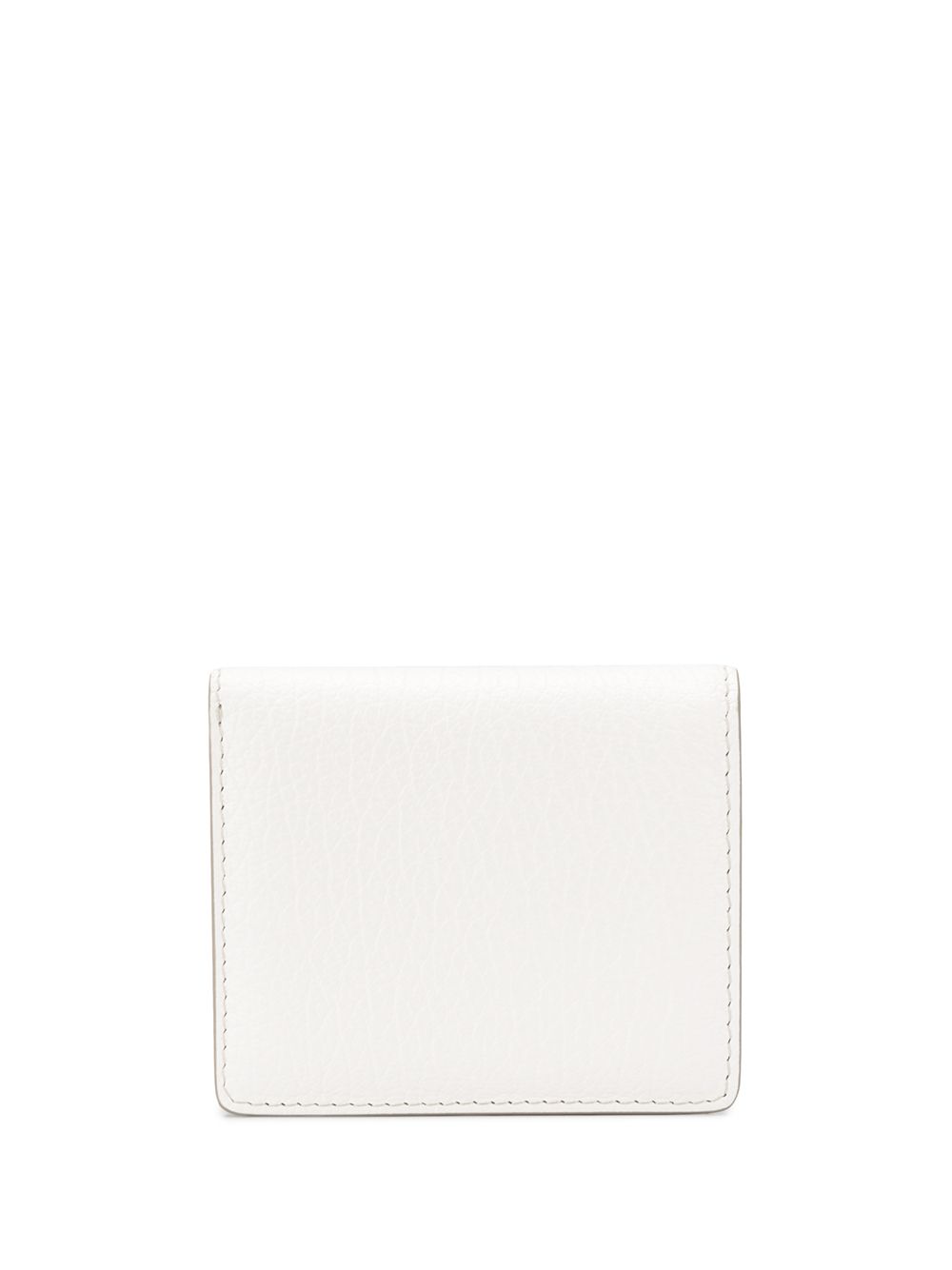 Maison Margiela four-stitch leather bi-fold wallet - White von Maison Margiela