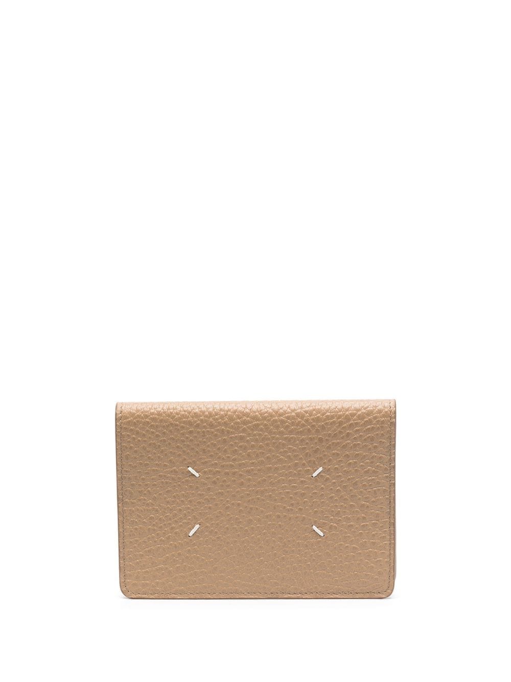 Maison Margiela four-stitch leather document holder - Neutrals von Maison Margiela