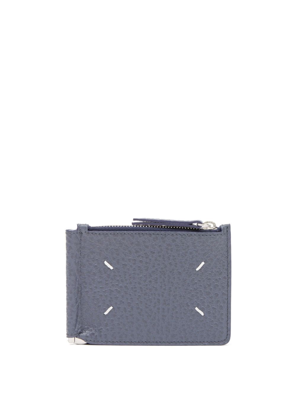 Maison Margiela four-stitch leather wallet - Blue von Maison Margiela