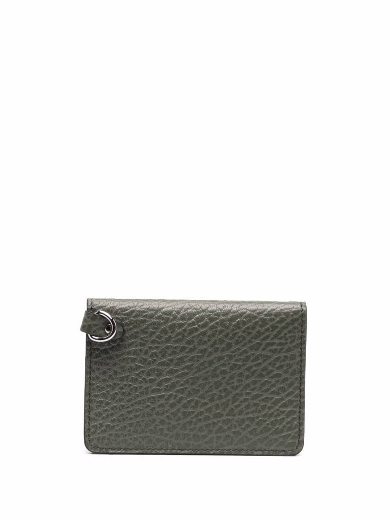 Maison Margiela four-stitch leather wallet - Green von Maison Margiela