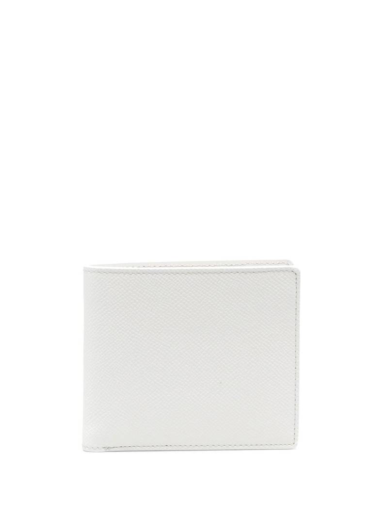 Maison Margiela four-stitch leather card holder - White von Maison Margiela