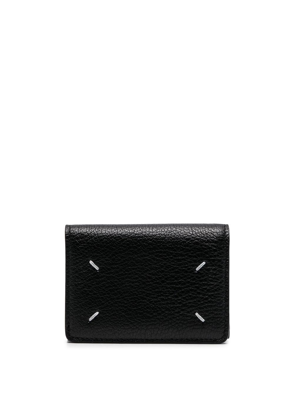 Maison Margiela four-stitch bi-fold wallet - Black von Maison Margiela