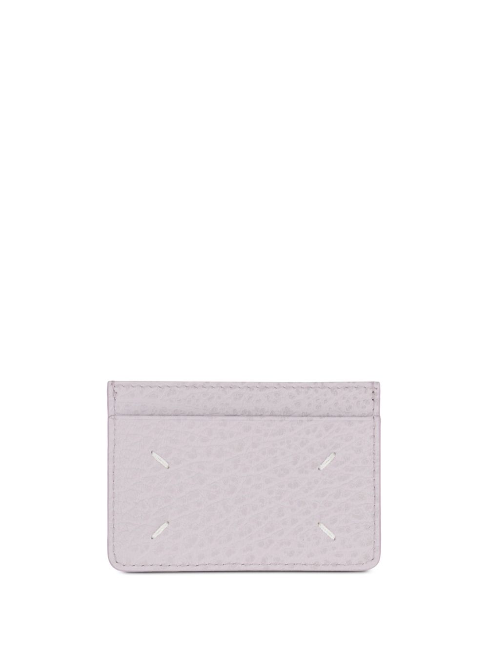 Maison Margiela four stitch-logo leather wallet - Purple von Maison Margiela