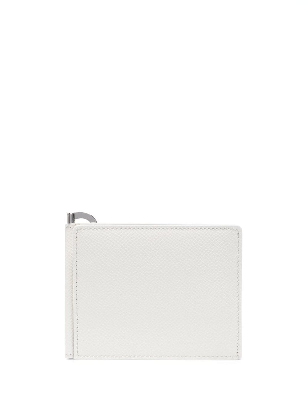 Maison Margiela four-stitch slim wallet - White von Maison Margiela