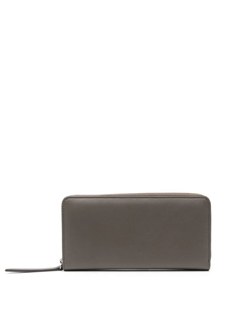 Maison Margiela four-stitch zip-around wallet - Grey von Maison Margiela