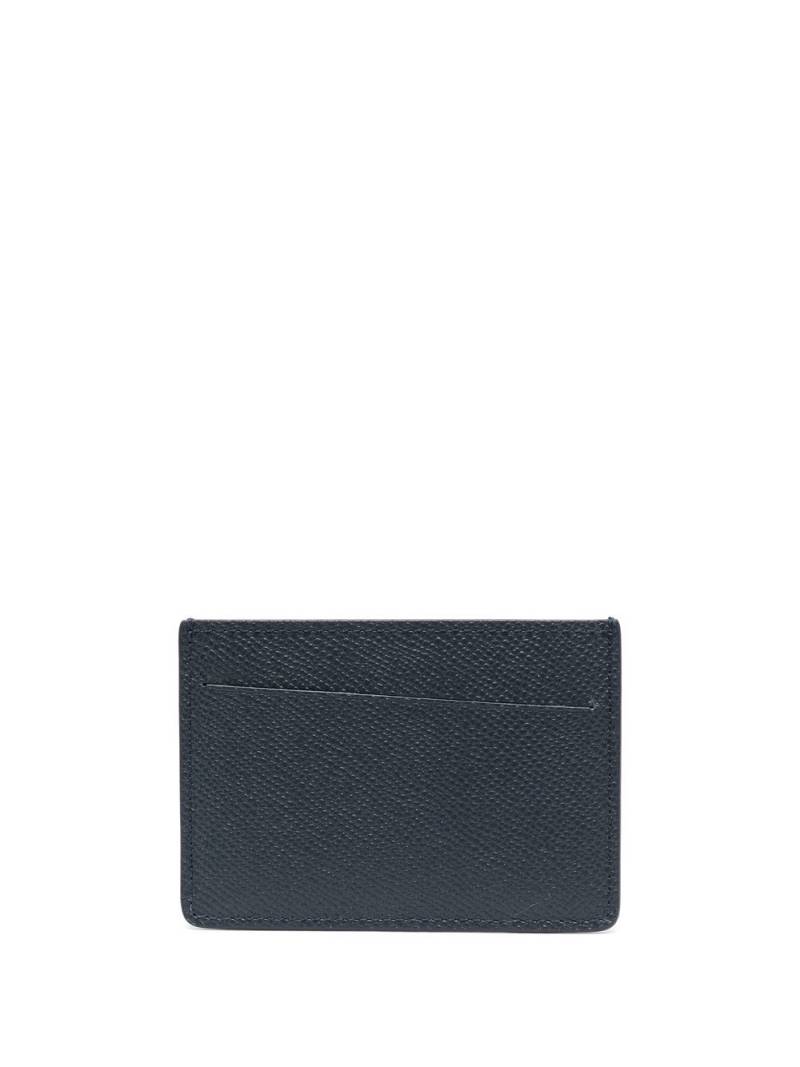 Maison Margiela fourt-stitch cardholder - Blue von Maison Margiela