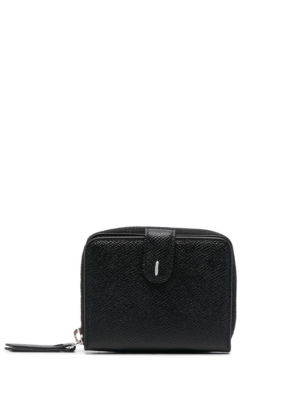 Maison Margiela zip-around compact wallet - Black von Maison Margiela