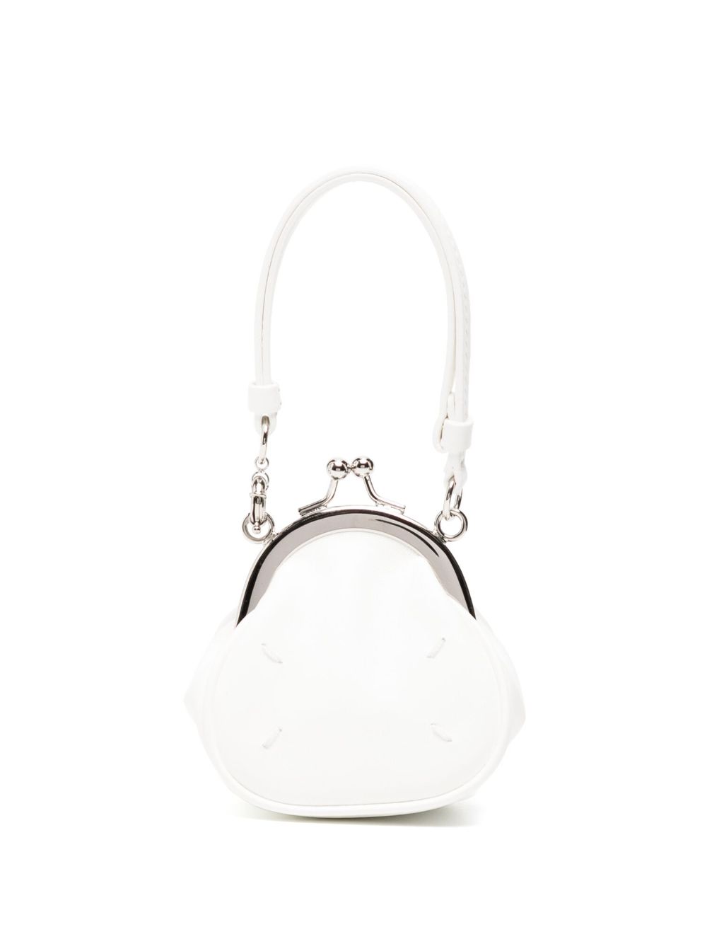 Maison Margiela leather clutch bag - White von Maison Margiela