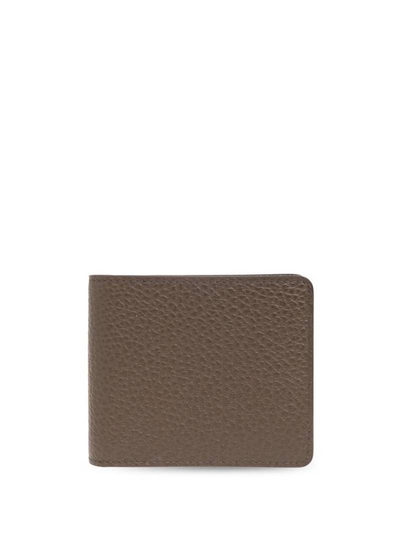 Maison Margiela leather wallet - Grey von Maison Margiela