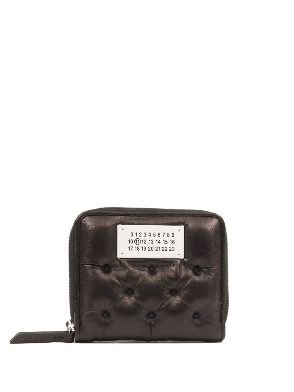 Maison Margiela leather zip around wallet - Brown von Maison Margiela