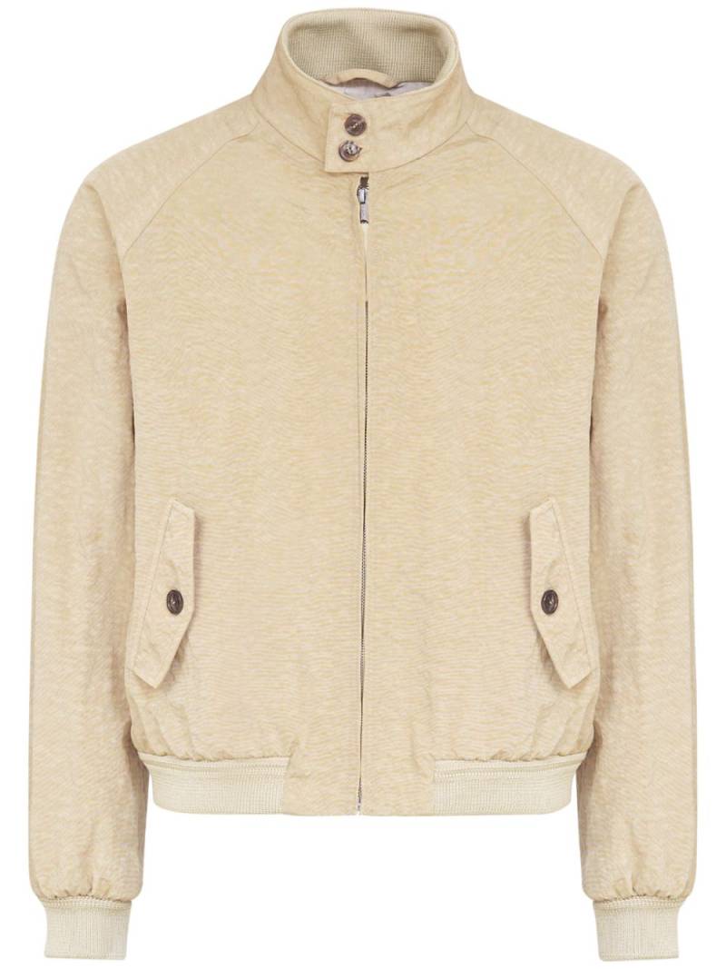 Maison Margiela canvas bomber jacket - Neutrals von Maison Margiela